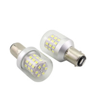 Boat Led Bulb, 4 watts - 10-30 volts - BA15D - White - D27*54mm - T28-39L-BA15D-W - AZLED